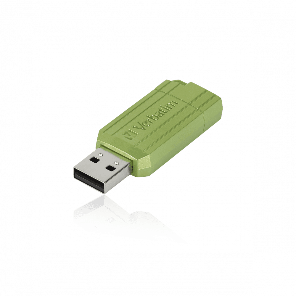 MEMORIE USB VERBATIM PINSTRIPE StoreNGo 32GB VERDE EUCALIPT "49958"