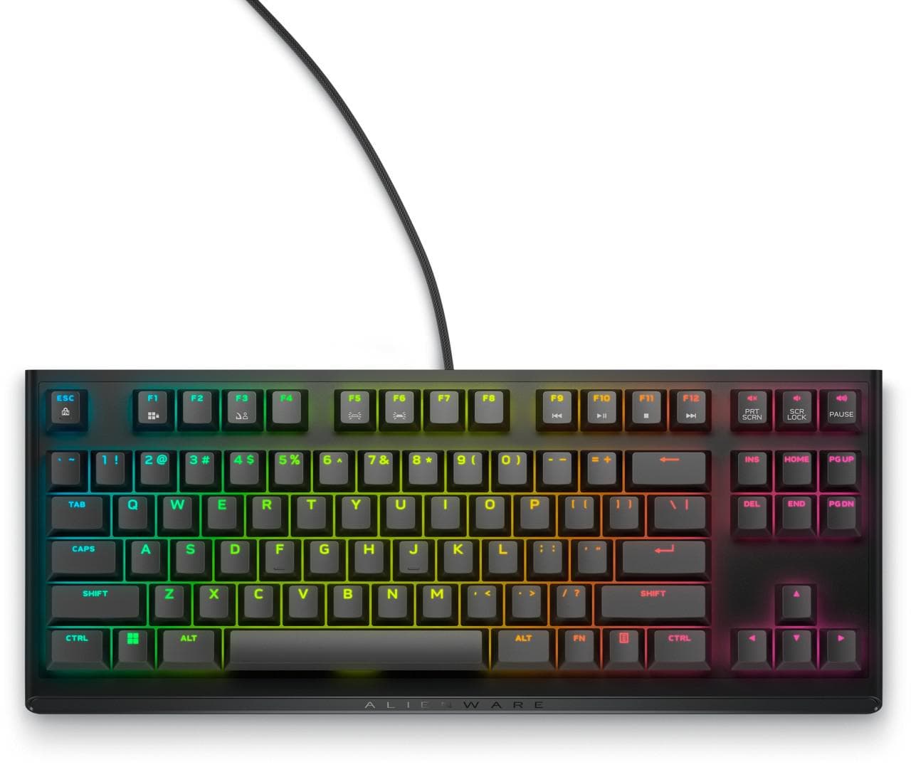 DL AW Tenkeyless Gaming Keyboard AW420K "545-BBDY"