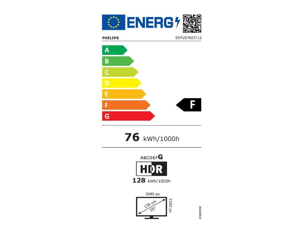 LED TV 55" PHILIPS 55PUS7607/12 "55PUS7607/12" — miniatură