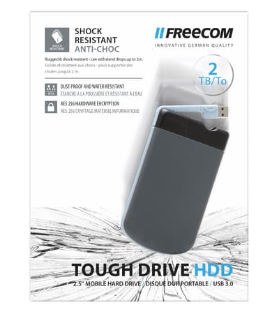 HDD EXTERN VERBATIM TOUGHDRIVE, 2TB, USB 3.0 ENCRIPTIE AES 256 "56331" — miniatură