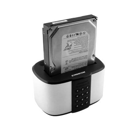 DOCKING STATION VERBATIM 2.5", 3.5", HDD, SECURIZARE KEYPAD, ENCRIPTIE AES 256 "56425" — miniatură