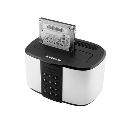DOCKING STATION VERBATIM 2.5", 3.5", HDD, SECURIZARE KEYPAD, ENCRIPTIE AES 256 "56425" — miniatură