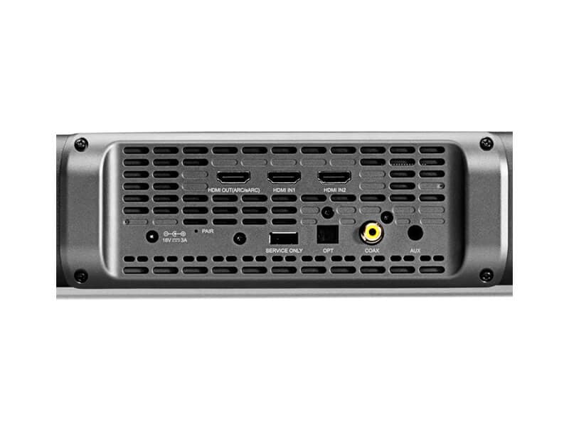BOXE EDIFIER soundbar, BT 5.0, RMS: 175W, woofer 8", bass 2.75", inalte 0.75",frecv.raspuns 45Hz-20KHz, HDMI eARC/HDMI/AUX/optic/coax, wireless,dim850x70x120mm, grey "B700-MG" — miniatură