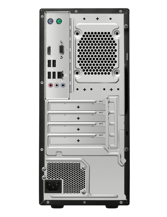 Asus|PC Desktop|D500MD-5124000080|Intel Core i5|12400|2.5 GHz|Mem 8 GB|SSD 512 GB|DVD writer 8X|LAN|HDMI|VGA|PS2|300 W|Greutate 6 kg|Black, "D500MD-5124000080" — miniatură