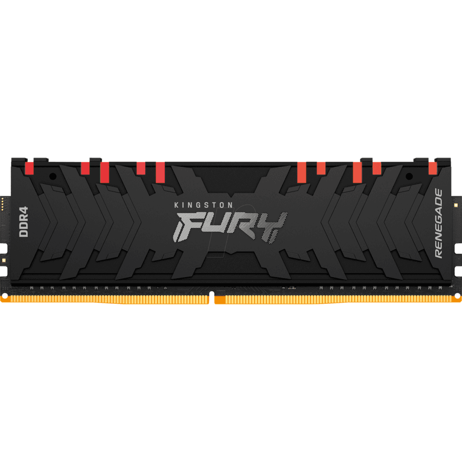 Memorie DDR Kingston "FURY" DDR4 16GB frecventa 3200 Mhz, 1 modul, radiator, latenta CL17, "KF432C16RB1A/16"