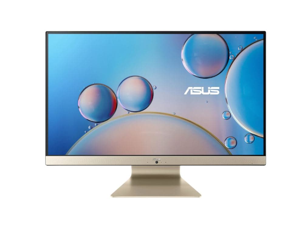 Asus|AIO|M3700WUAK-BA032M|27 inch|FHD 1920x1080 pixeli|AMD Ryzen 7|5700U|4.3 GHz|Memorie 16 GB|SSD 512 GB|Wireless|BT|720p HD cam|LAN|HDMI|8.7 kg|Black, "M3700WUAK-BA032M" — miniatură