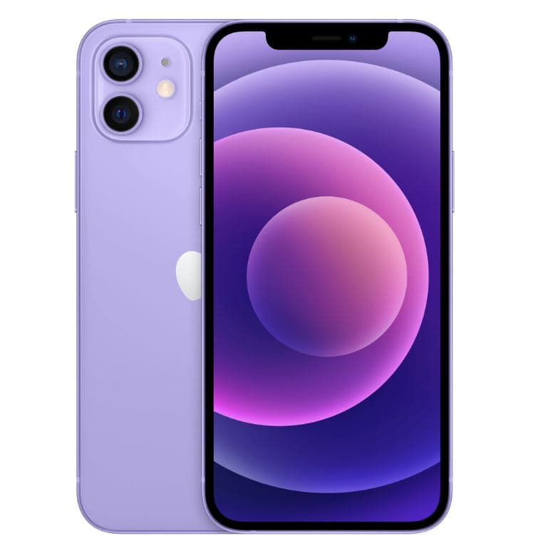 SmartPhone Apple iPhone 12 128GB Purple, "PHT14970"