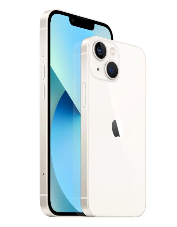 SmartPhone Apple iPhone 13 mini 128GB Starlight, "PHT15240" — miniatură
