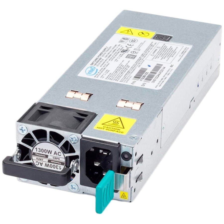 Intel Common Redundant Power Supply AXX1300TCRPS, Single (1300W AC, 80+ Titanium efficiency, 2nd PSU) "AXX1300TCRPS"
