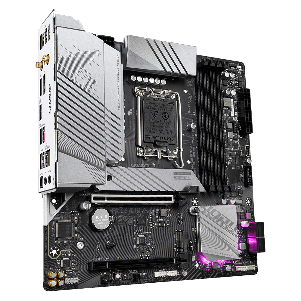 MB GB B760M AORUS ELITE AX LGA1700 "B760M A ELITE AX" — miniatură