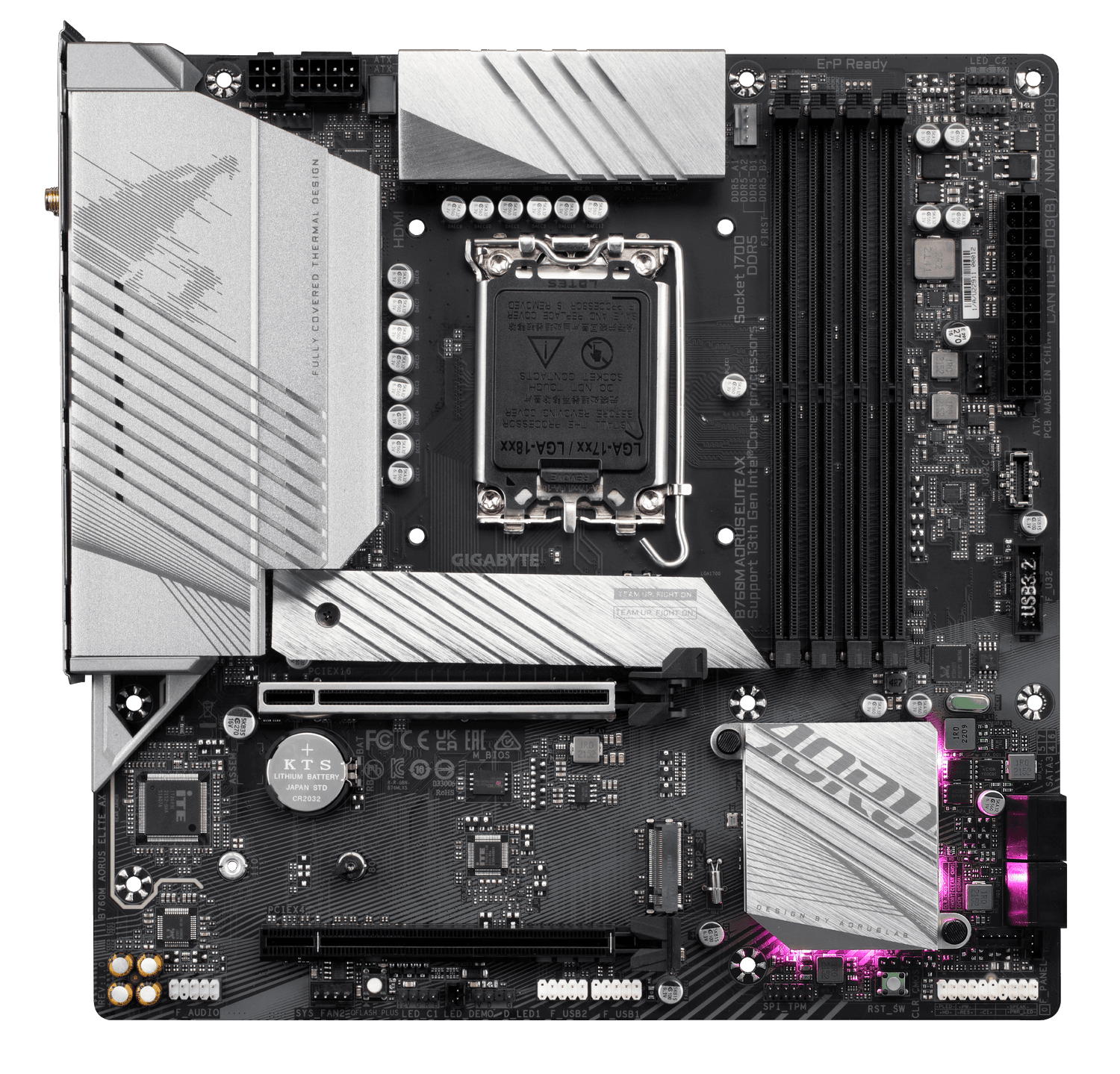 Placa de baza GIGABYTE B760M AORUS ELITE AX "B760M AORUS ELITE AX"