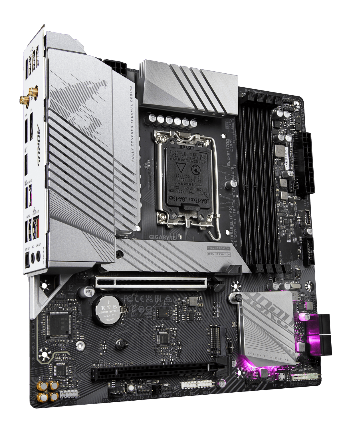 Placa de baza GIGABYTE B760M AORUS ELITE AX "B760M AORUS ELITE AX" — miniatură