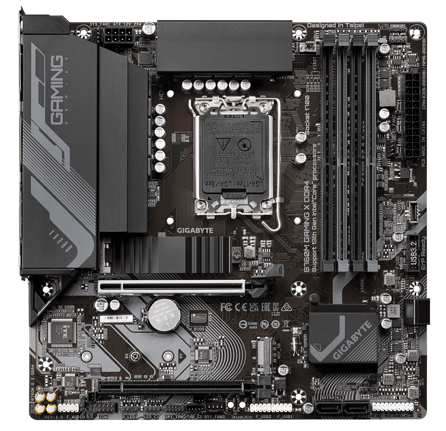 Placa de baza GIGABYTE B760M GAMING X DDR4 "B760M GAMING X DDR4"