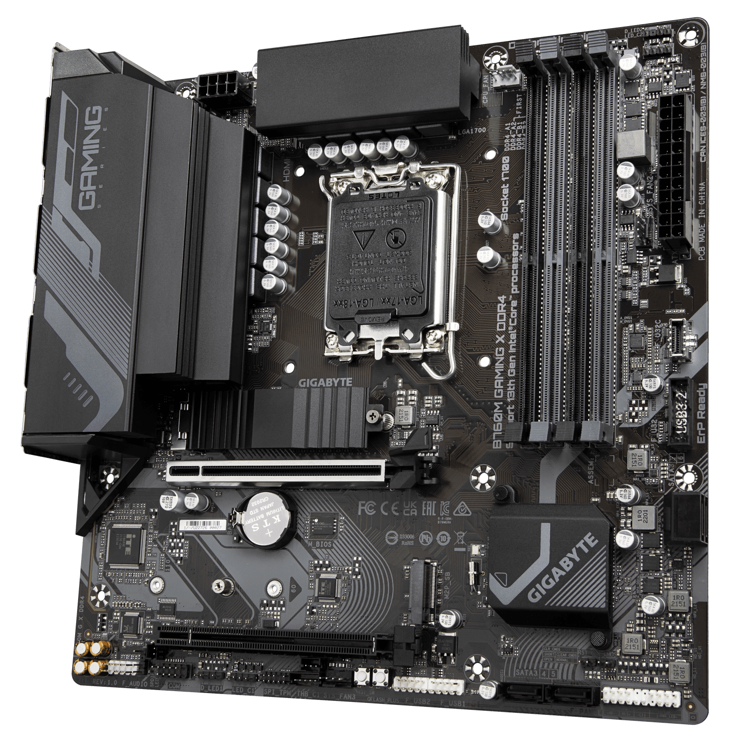 Placa de baza GIGABYTE B760M GAMING X DDR4 "B760M GAMING X DDR4" — miniatură