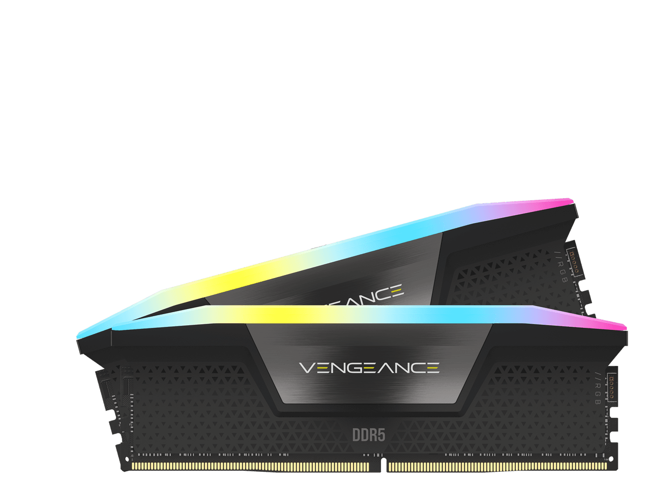 Memorie DDR Corsair "VENGEANCE" DDR5 64GB frecventa 5600 MHz, 32GB x 2 module, radiator, iluminare RGB, latenta CL40, "CMH64GX5M2B5600Z40K"