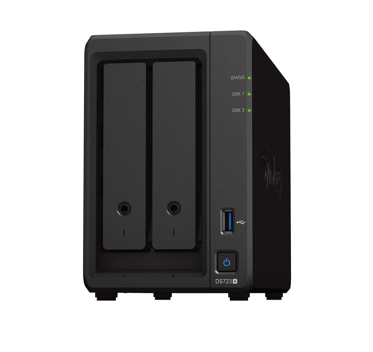 SYNOLOGY 2-Bay Diskstation Ryzen R1600 2GB DDR4 ECC SODIMM "DS723+"