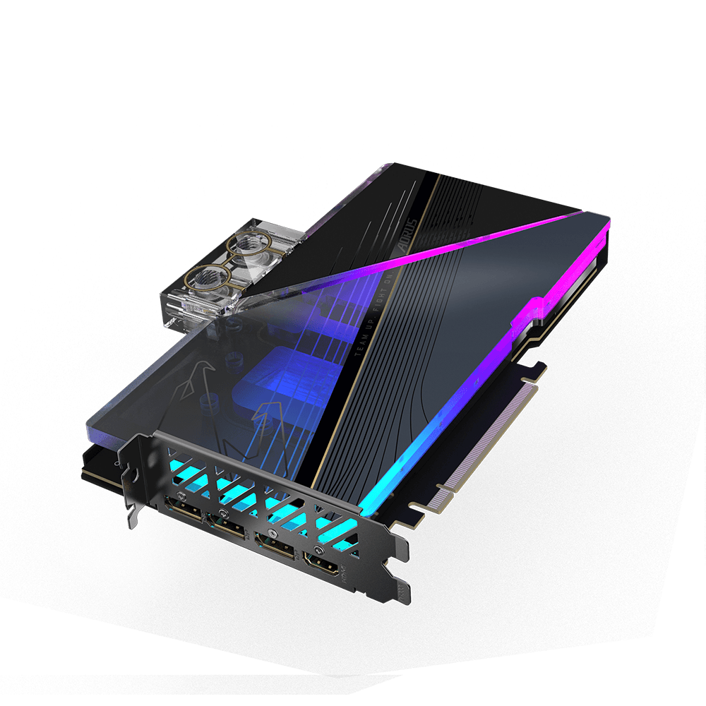 Gigabyte AORUS RTX 4080 XTRM WF WB 16G "N4080AORUSX WB-16G" — miniatură
