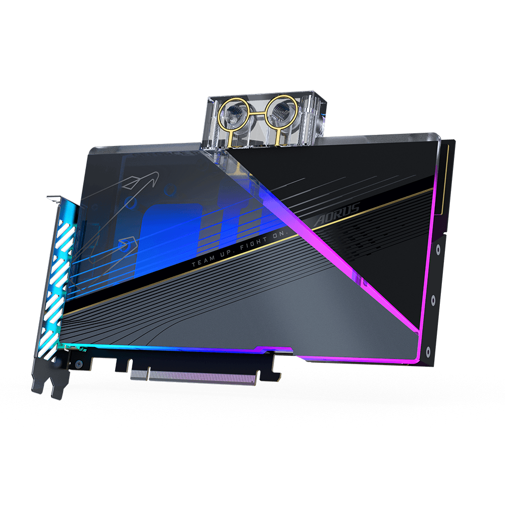 Gigabyte AORUS RTX 4080 XTRM WF WB 16G "N4080AORUSX WB-16G" — miniatură