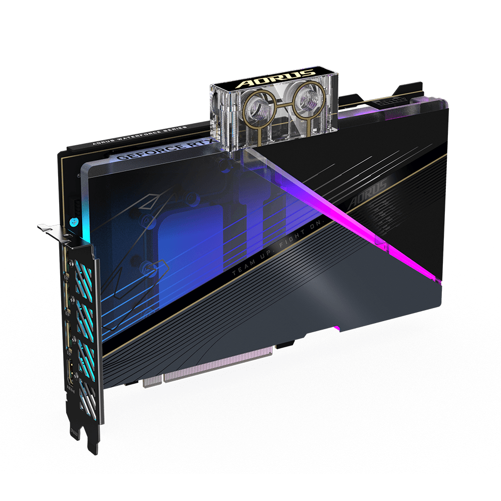 Gigabyte AORUS RTX 4080 XTRM WF WB 16G "N4080AORUSX WB-16G" — miniatură