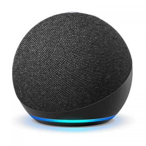 SmartGadget Amazon Echo Dot (4th Gen) Smart speaker with Alexa (usa) + EU adapter included Charchoal, "PHT14650"