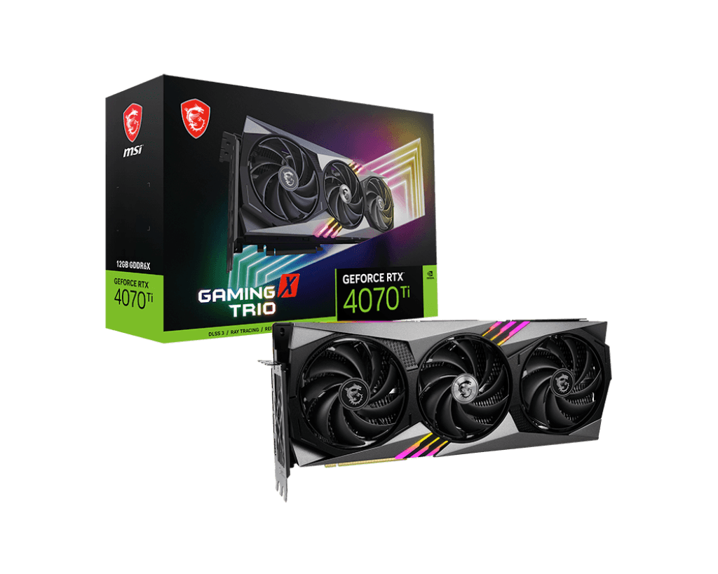 MSI GeForce RTX 4070TI GAMING X TRIO 12G "RTX4070TI G X TRIO"