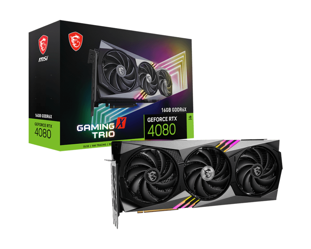 MSI GeForce RTX 4080 16GB GAMING X TRIO "RTX4080 GAM X TRIO"