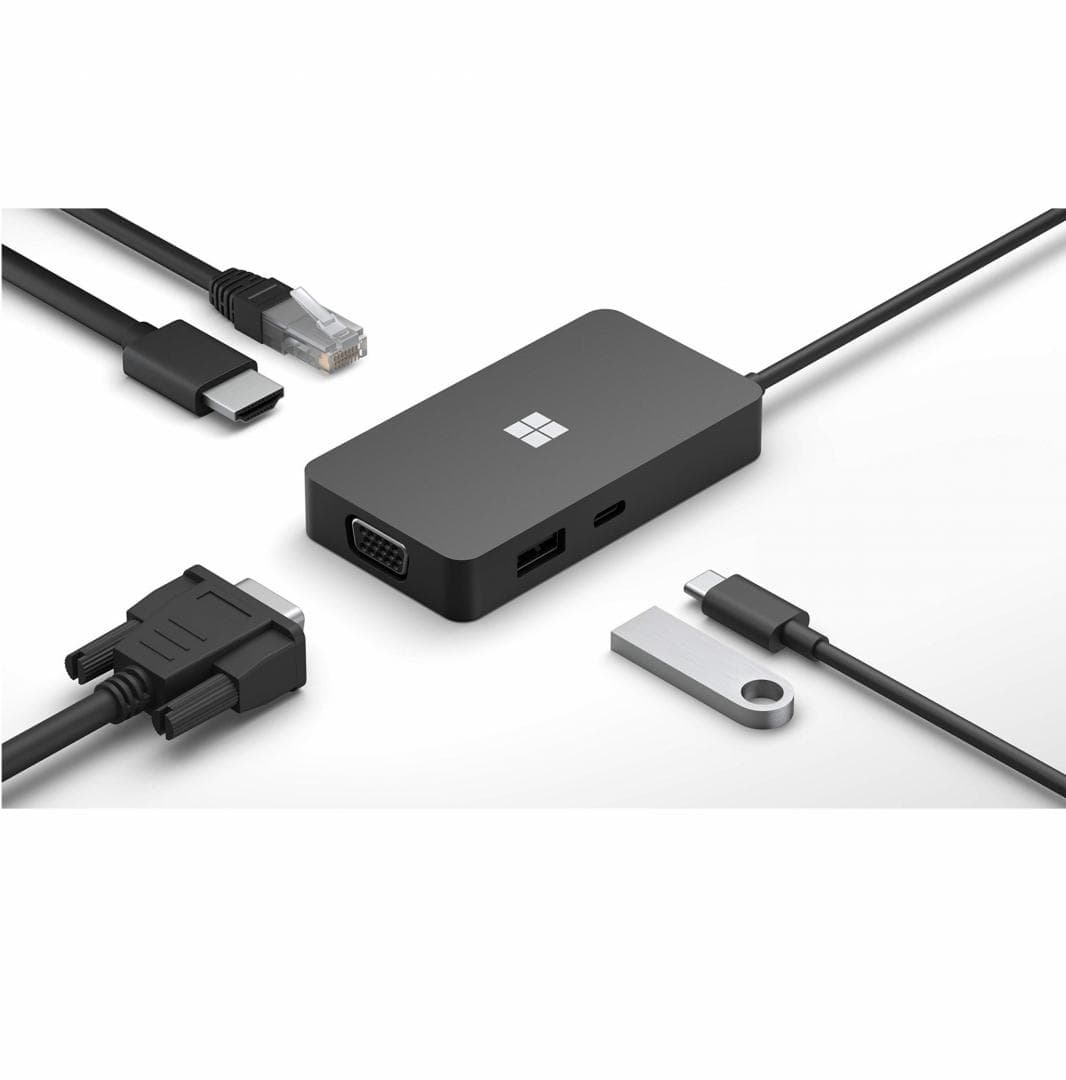 MICROSOFT USB-C TRAVEL HUB "SWV-00002" — miniatură