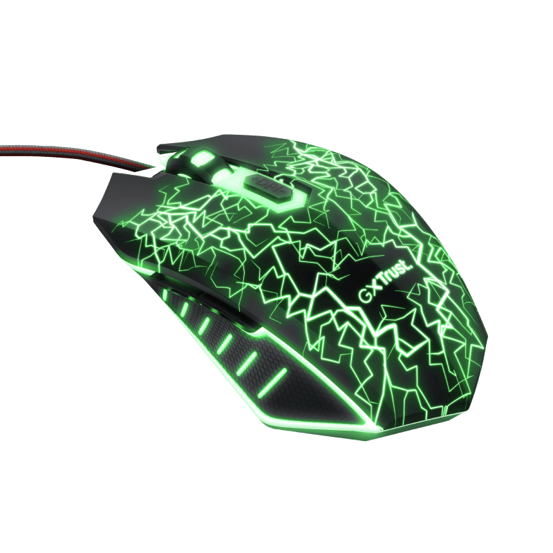 Trust GXT105X Izza Wired Gaming Mouse "TR-24618" — miniatură