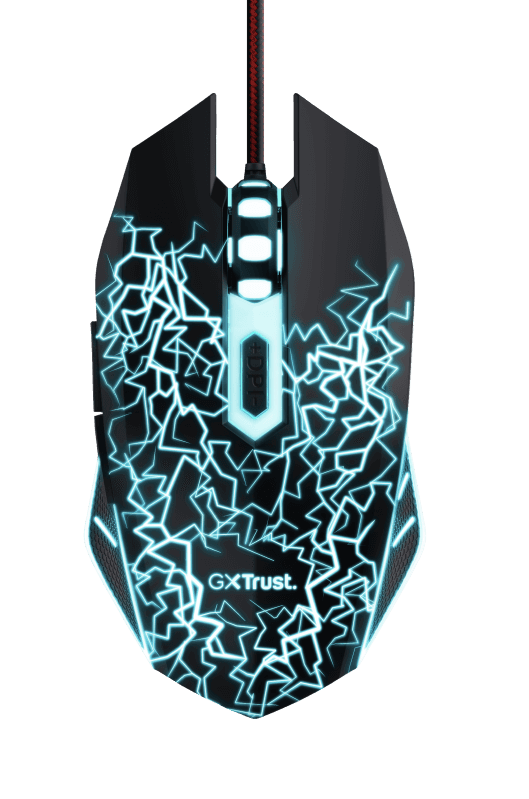 Trust GXT105X Izza Wired Gaming Mouse "TR-24618" — miniatură