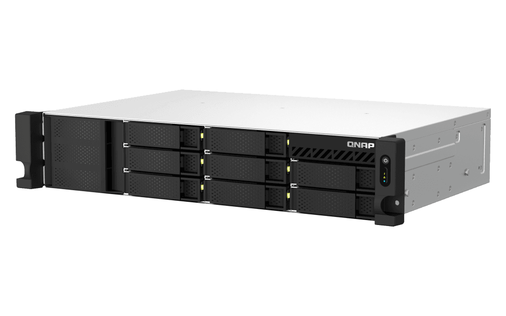 NAS QNAP 864eU 8BAY 2.9GHZ 4GB SATA 2U "TS-864EU-RP-4G" — miniatură