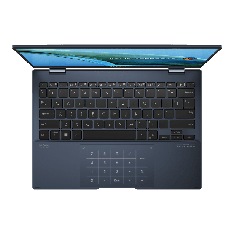 NB Asus 13.3 inch 2.8K 2880 x 1800 OLED Touch screen Intel Core i7 1260P 2.1 GHz | 16 GB SSD 1 TB Wireless BT | 1.1 kg WIN 11 Pro Ponder Blue "UP5302ZA-LX084X" (