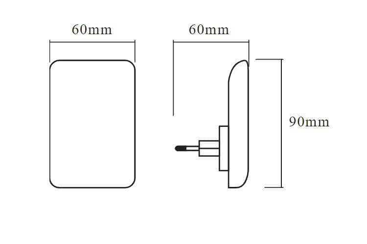 LUNETTA GLOW WT 6XBLI1 LEDV "000004058075266766" — miniatură