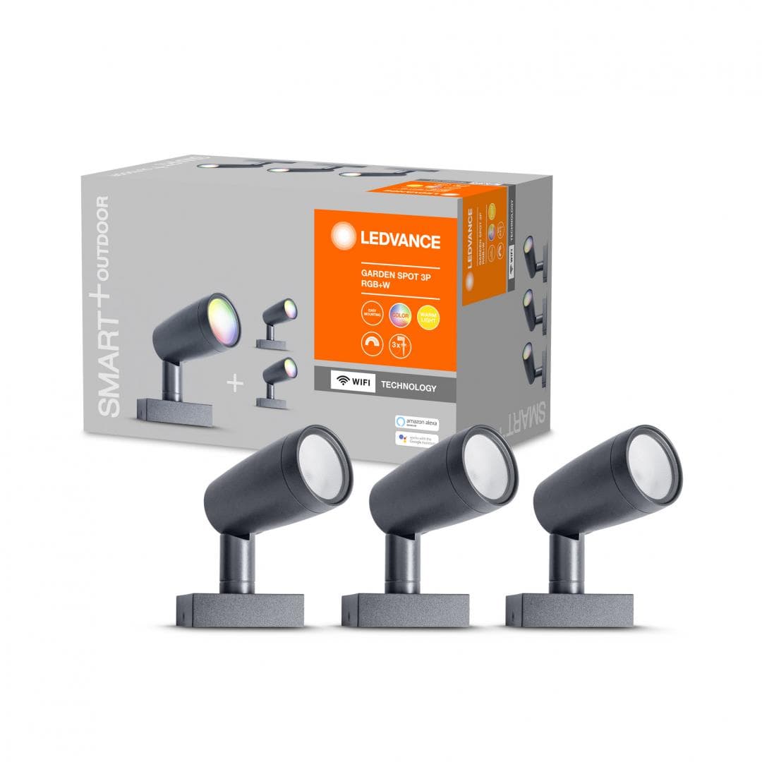 SMART WIFI GARDEN SPOT RGBW 3P DG LEDV "000004058075478497"