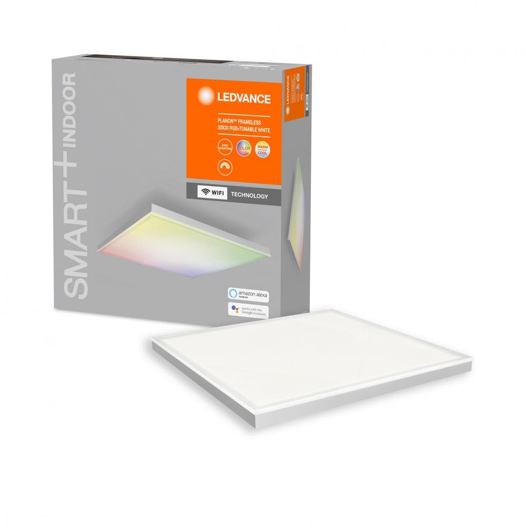 SMART WIFI PLANONFRAMELES30X30RGBTWLEDV "000004058075484351" — miniatură