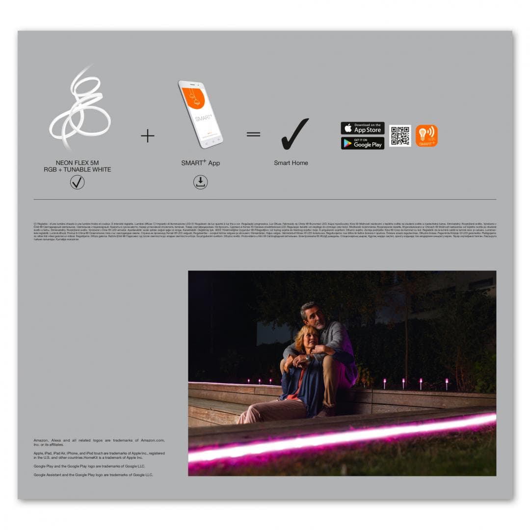 BANDA LEDVANCE SMART+WIFI NEON FLEX 5M "000004058075504806" — miniatură