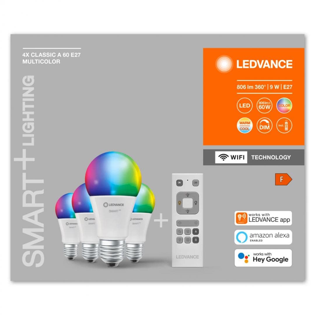 SMARTWF A60RGBWRCKIT FS4 LEDV "000004058075723283" — miniatură