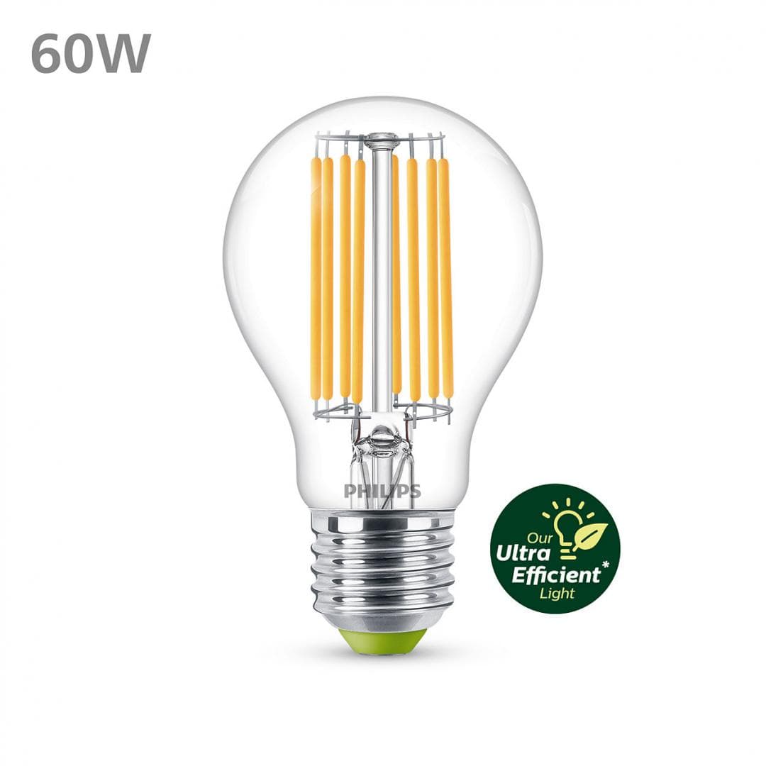 LED CLA 60W A60 E27 4000K CL EELA SRT4 "000008719514343801"