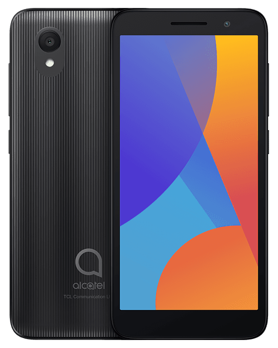 Alcatel 1 8GB (2021) DS Volcano Black 4G/5"/QC/1GB/8GB/2MP/5MP/2000mAh "5033DR-2AALE112"