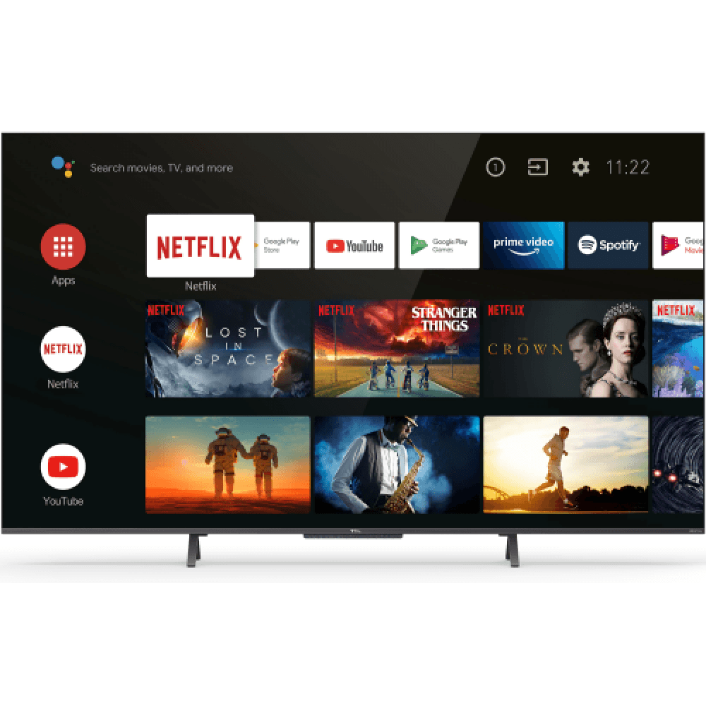 TCL 55C721, 139 cm, Smart Android, 4K Ultra HD, QLED, Clasa G "55C721"