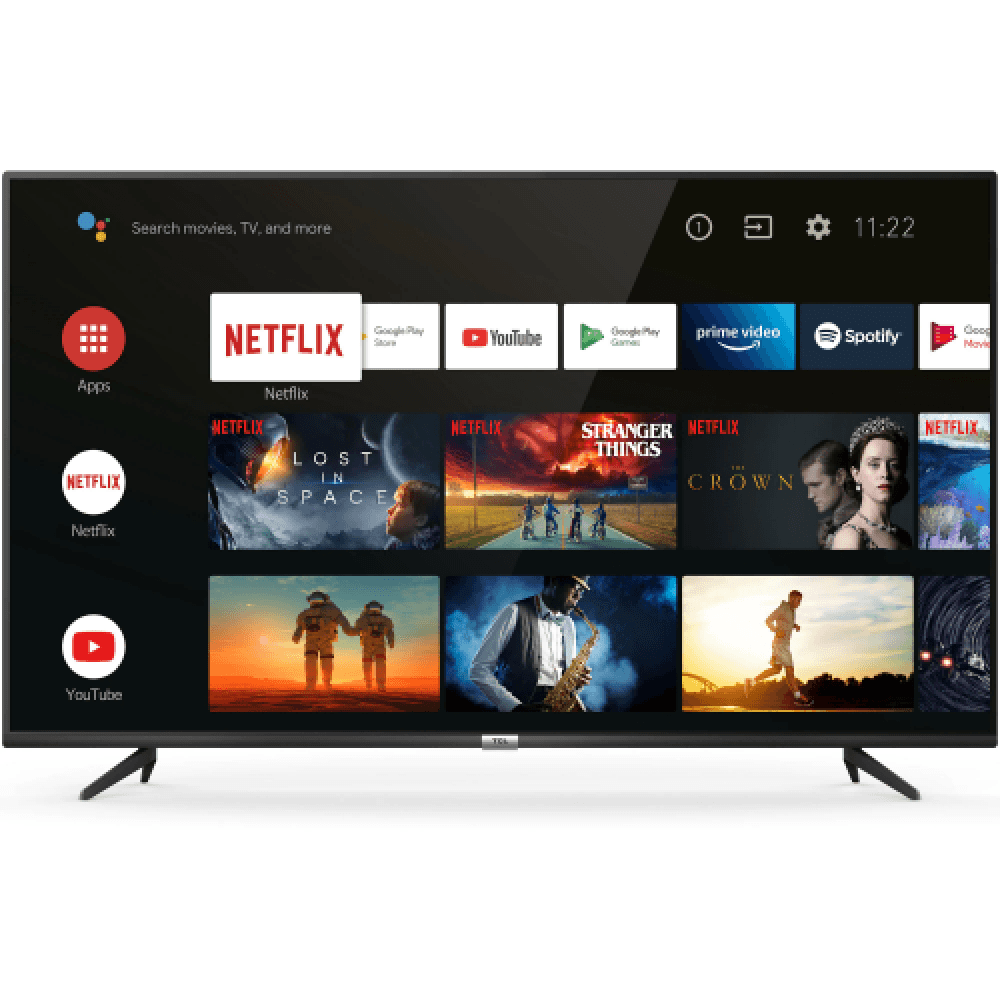 TCL 55P616, 139 cm, Smart Android, 4K Ultra HD, LED, Clasa E "55P616"