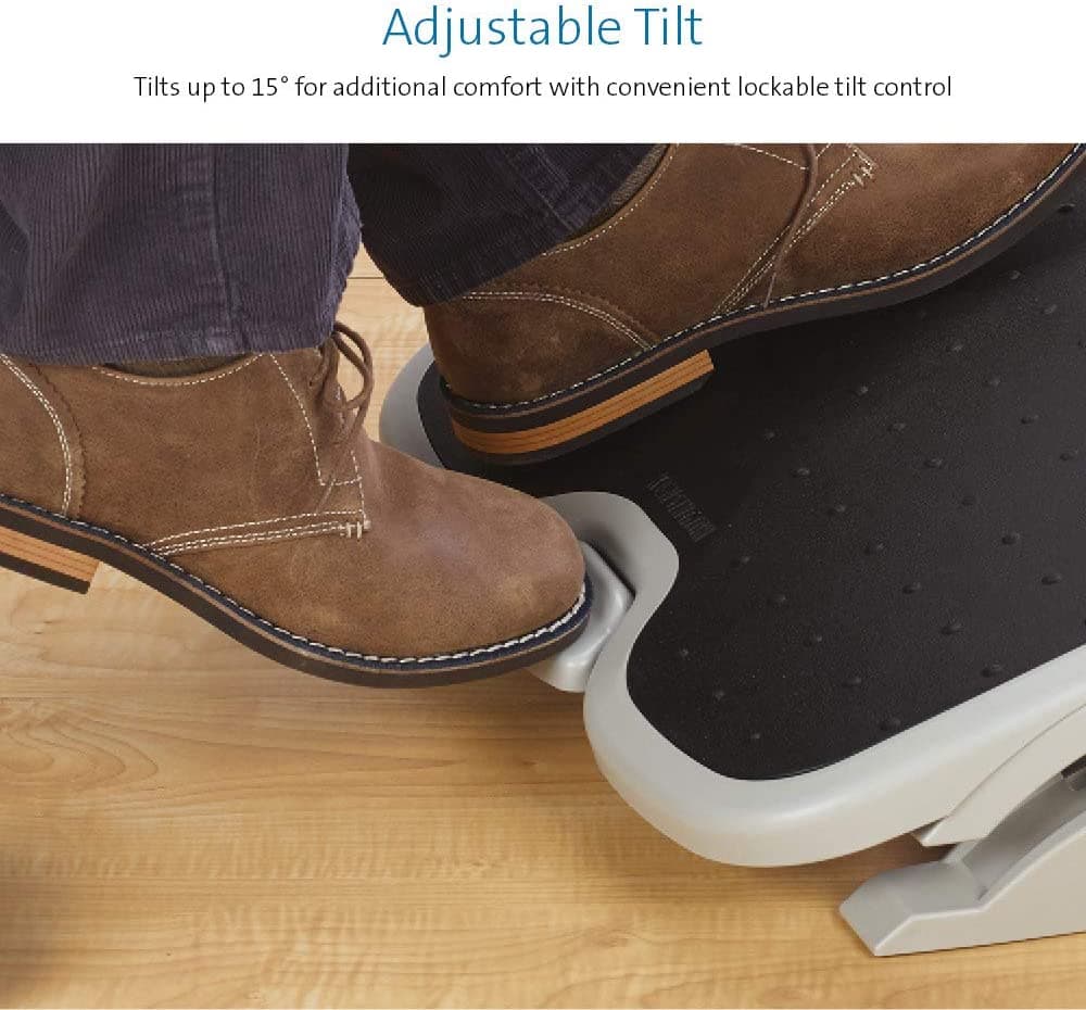 SUPORT ERGONOMIC KENSINGTON SoleMate SmartFit Confort, Suport pt. picioare, ajustare inaltime si inclinatie, "56153" — miniatură