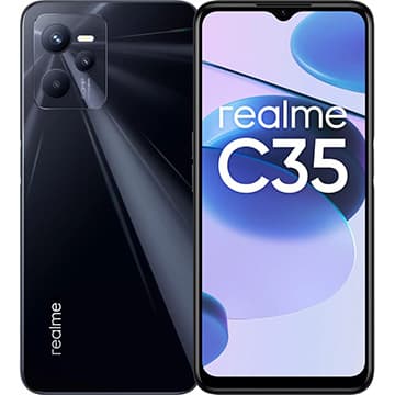 Realme C35 DS Glowing Black 4G/6.6"/OC/4GB/128GB/8MP/50MP+2MP+0.3MP/5000mAh "6042356"