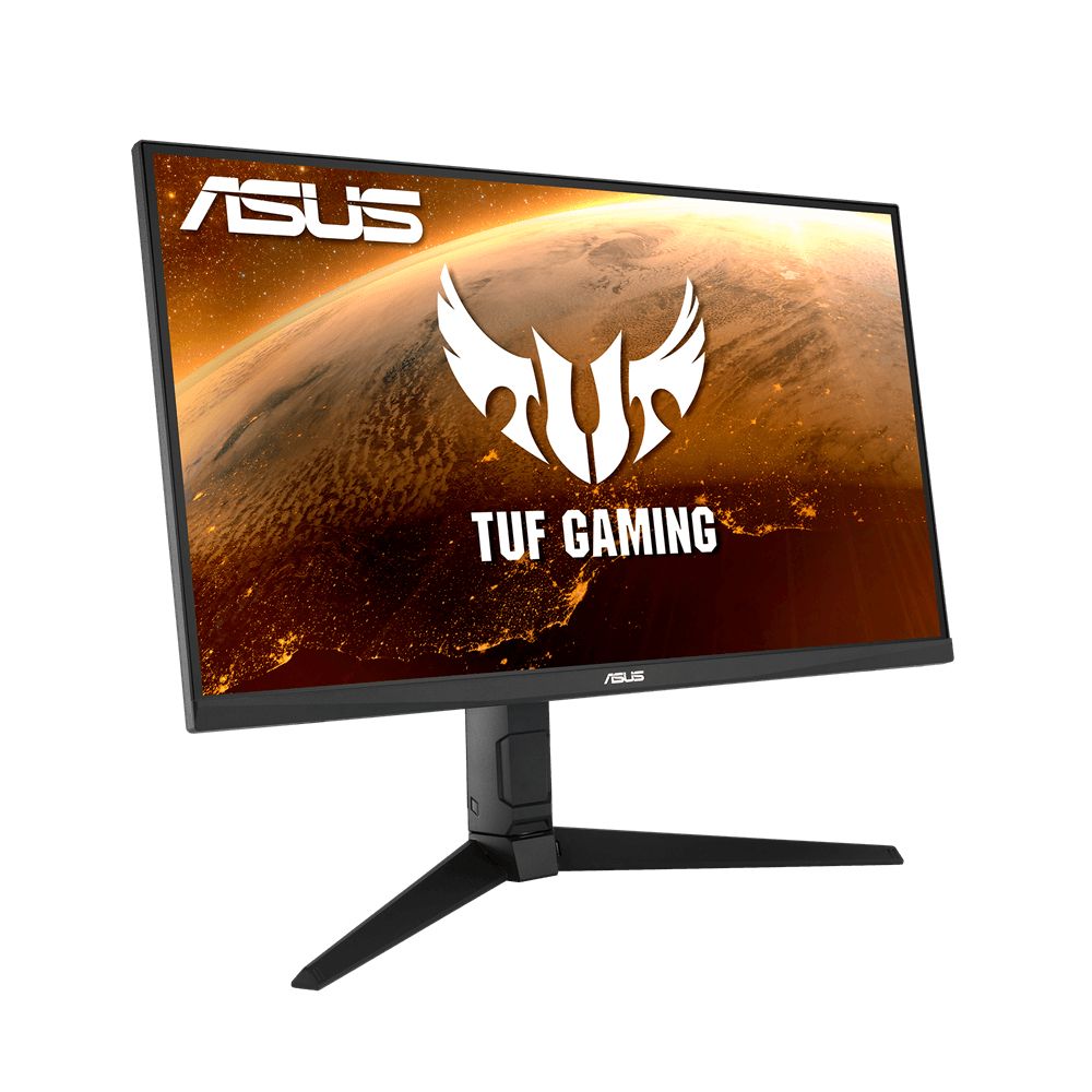 ASUS TUF Gaming VG279QL1A 27inch WLED/IPS HDR Gaming Monitor FHD 1920x1080 16:9 165Hz 1ms 1xDP 2xHDMI Black, "90LM05X0-B02170" — miniatură