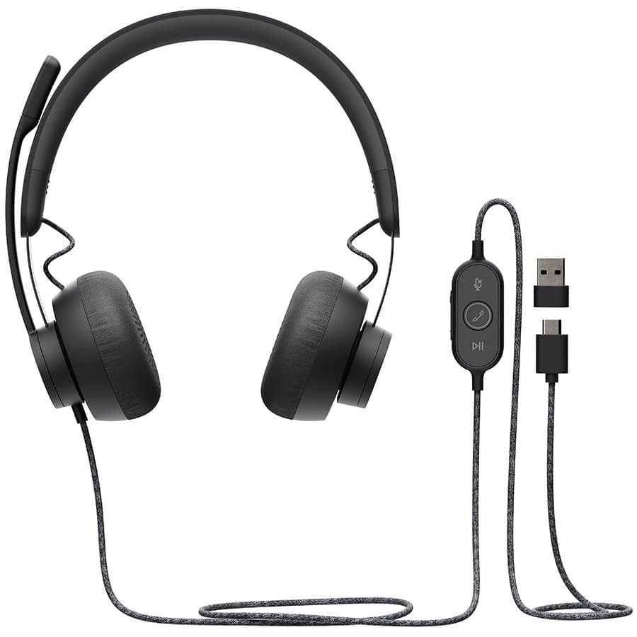 LOGITECH ZONE WIRED HEADSET FOR TEAMS - EMEA "981-000870"