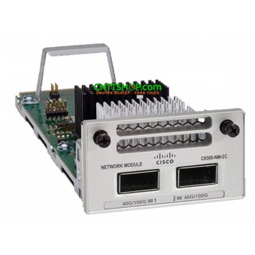 Catalyst 9300 2 x 40G/100G Network Module QSFP+/QSFP28 "C9300X-NM-2C="