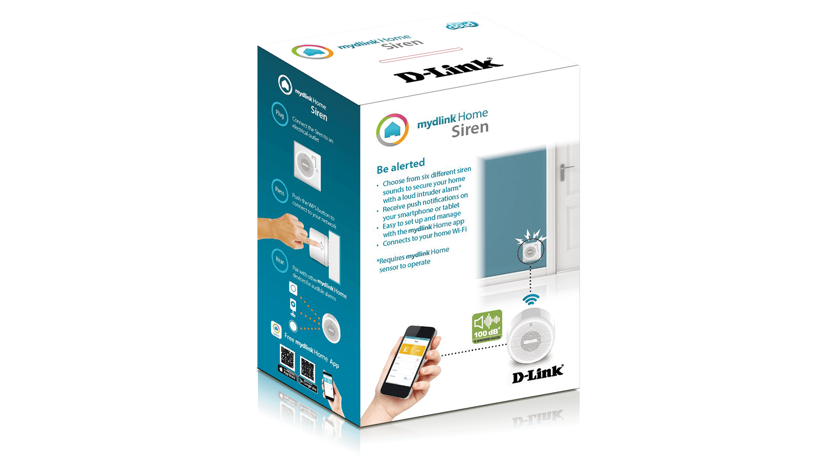 Sirena Wireless pentru casa D-Link "DCH-S220" 45505358 — miniatură