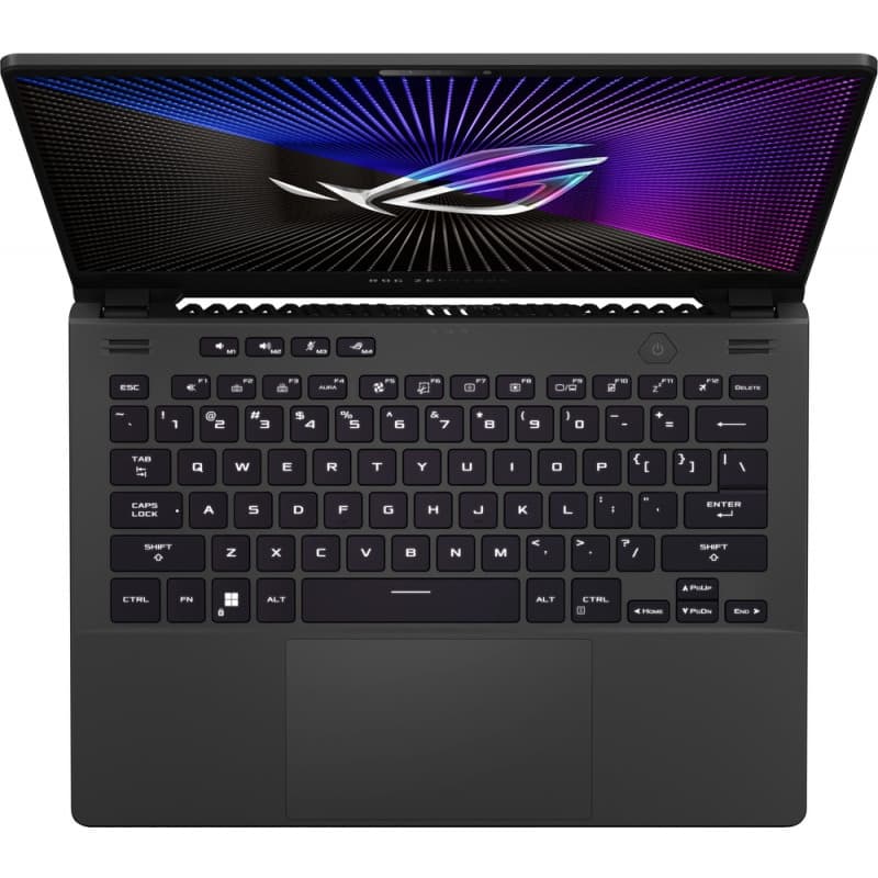 NB Asus 14 inch QHD+ 2560 x 1600 WQXGA AMD Ryzen 9 6900HS 4.9 GHz | 16 GB SSD 1 TB RX 6800S Video 8GB | 1xHDMI, 1.72 kg WIN 11 Home Eclipse Gray, "GA402RK-L8052W" ( — miniatură