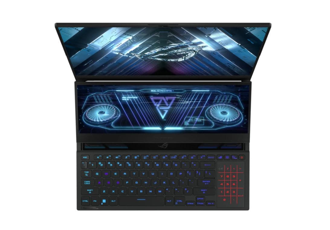 NB Asus 16 inch QHD+ AMD Ryzen 9 6900HX 4.9 GHz | 32 GB SSD 2 TB RTX 3080Ti Video 16GB Wireless BT RGB | 720P HD IR cam LAN 2.6 kg WIN 11 Home Black "GX650RX-LO154W" ( — miniatură