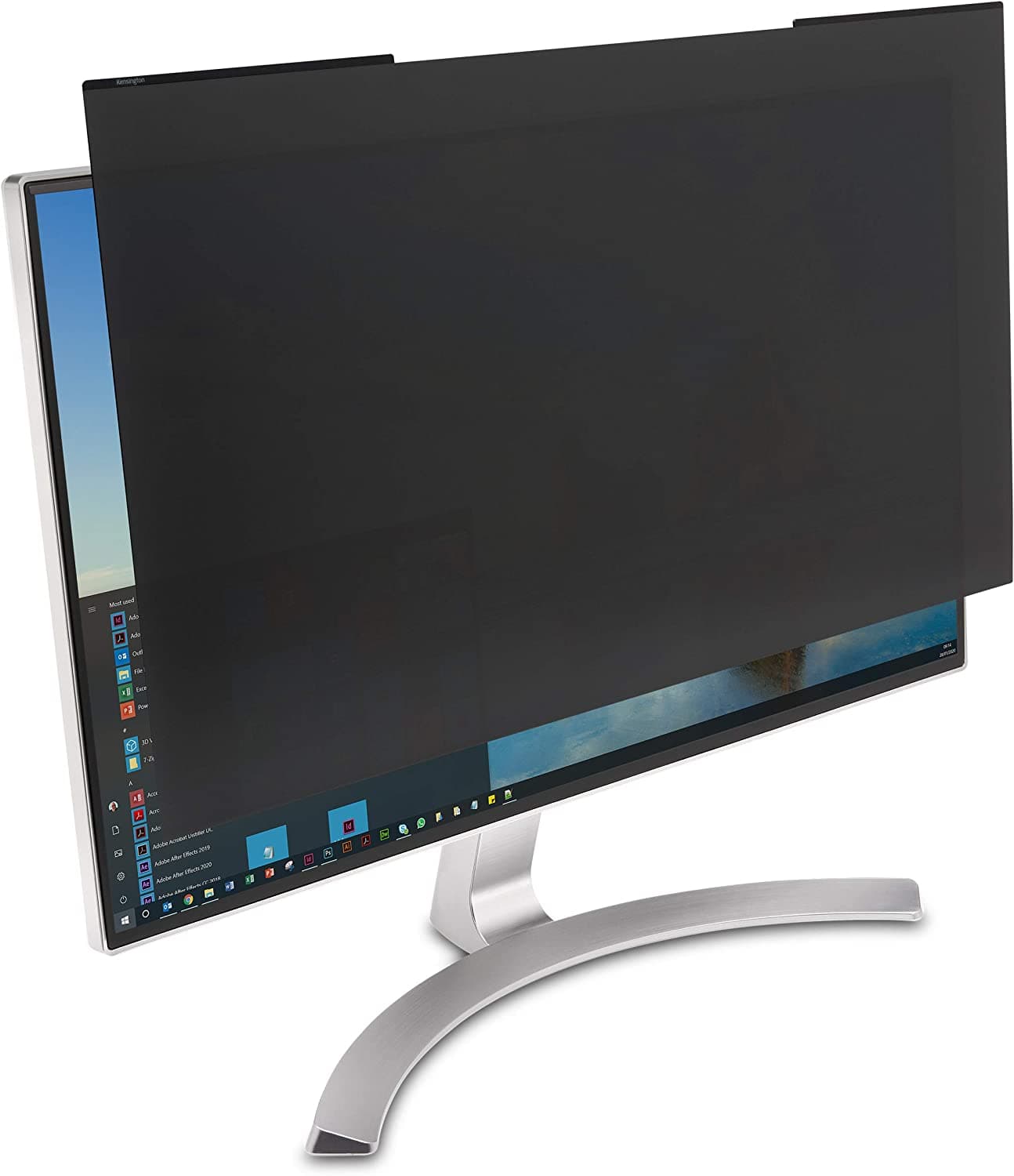 Filtru de confidentialitate Kensington MagPro, pentru monitor, 24.0", 16:9, 2 fete (lucios/mat), magnetic, limiteaza campul vizual la 30grade,reduce lumina cu pana la 22%,532x1x304mm,0.4Kg "K58357WW"