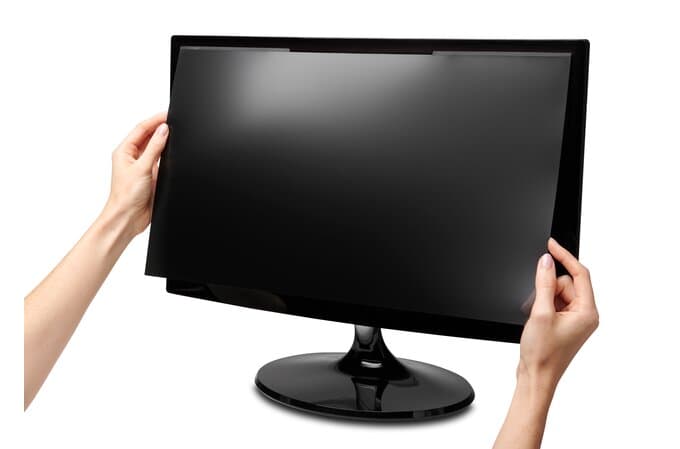 Filtru de confidentialitate Kensington MagPro, pentru monitor, 24.0", 16:9, 2 fete (lucios/mat), magnetic, limiteaza campul vizual la 30grade,reduce lumina cu pana la 22%,532x1x304mm,0.4Kg "K58357WW" — miniatură